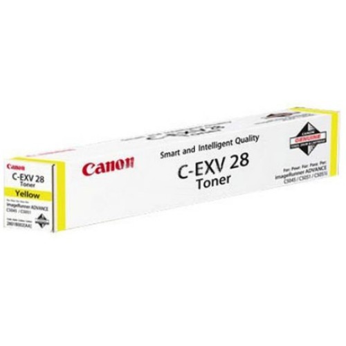 Canon C-EXV28 Γνήσιο Toner Laser Εκτυπωτή Κίτρινο 38000 Σελίδων 2801B002