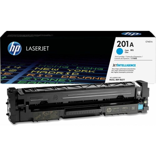 HP 201A Γνήσιο Toner Laser Εκτυπωτή Κυανό 1400 Σελίδων CF401A