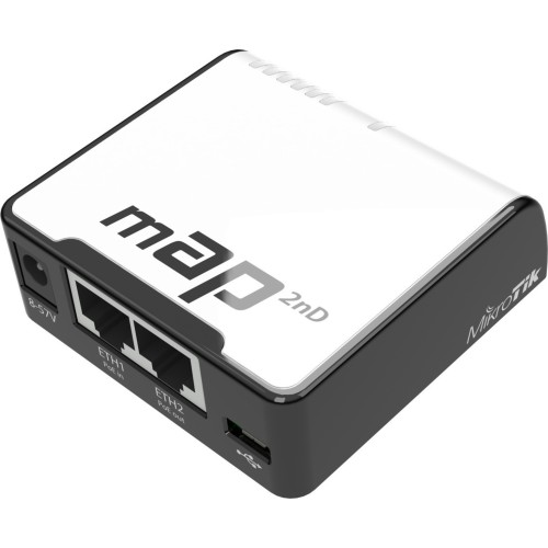 MikroTik mAP Access Point Wi‑Fi 4 Single Band (2.4GHz)