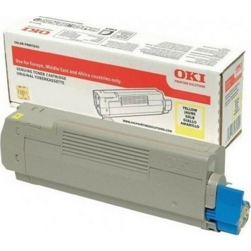 OKI 46471101 Γνήσιο Toner Laser Εκτυπωτή Κίτρινο 7000 Σελίδων