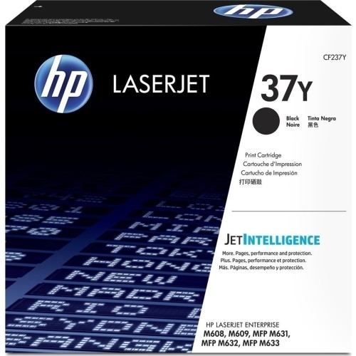 HP 37Y Γνήσιο Toner Laser Εκτυπωτή Μαύρο Extra High Yield 41000 Σελίδων CF237Y