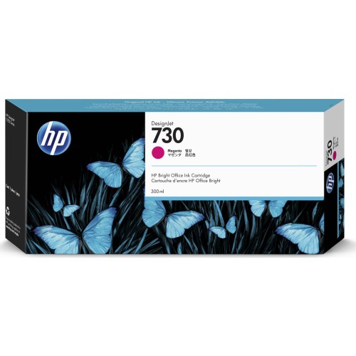 HP 730 Γνήσιο Μελάνι Εκτυπωτή InkJet Ματζέντα (P2V69A)