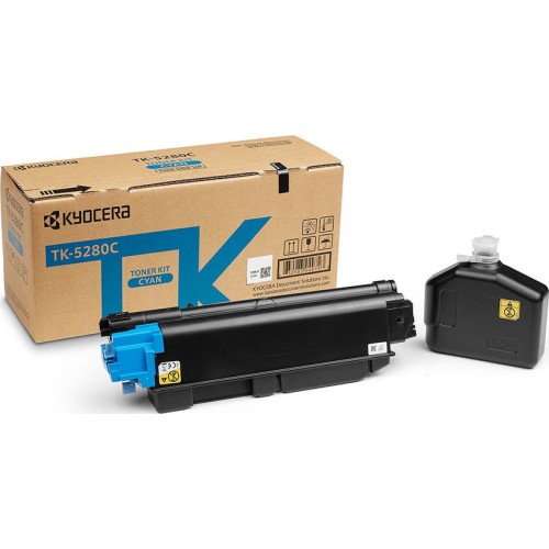 Kyocera TK-5280C Γνήσιο Toner Laser Εκτυπωτή Κυανό Return Program 11000 Σελίδων
