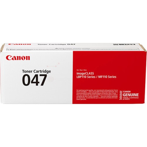 Canon 047 Γνήσιο Toner Laser Εκτυπωτή Μαύρο 1600 Σελίδων (2164C002)