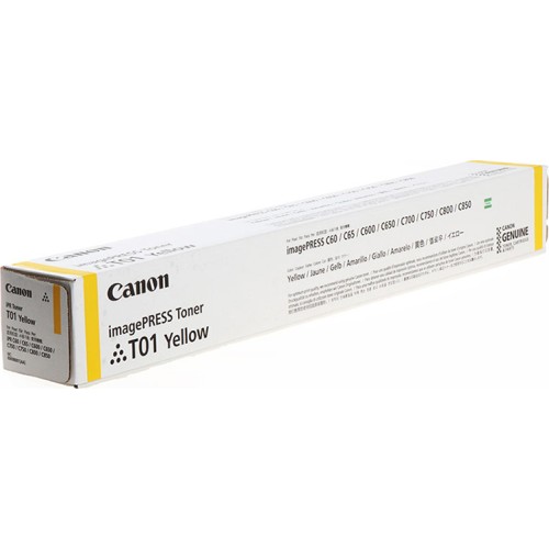 Canon imagePRESS T01 Γνήσιο Toner Laser Εκτυπωτή Κίτρινο 39500 Σελίδων (8069B001)