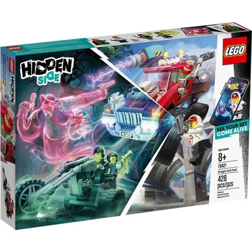 LEGO Hidden Side El Fuego's Stunt Truck για 8+ Ετών 428τμχ 70421
