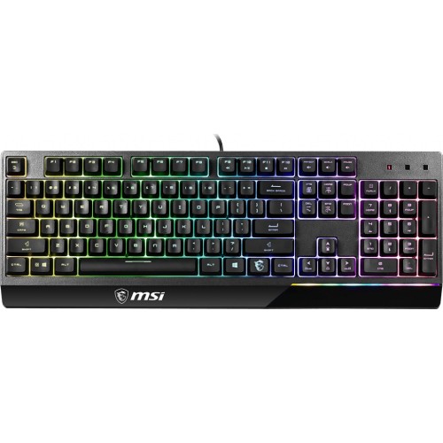 MSI Vigor GK30 Gaming Πληκτρολόγιο με RGB φωτισμό (Αγγλικό US)