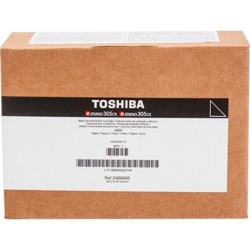 Toshiba T-FC305PK-R Γνήσιο Toner Laser Εκτυπωτή Μαύρο 6000 Σελίδων (6B000000749)