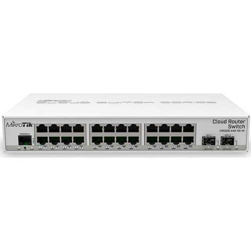 MikroTik CRS326-24G-2S+IN Managed L2 Switch με 24 Θύρες Gigabit (1Gbps) Ethernet και 2 SFP Θύρες