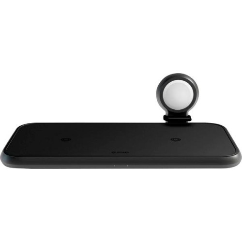 Zens Ασύρματος Φορτιστής (Qi Pad) 45W Power Delivery Μαύρος (4-in-1 Wireless)