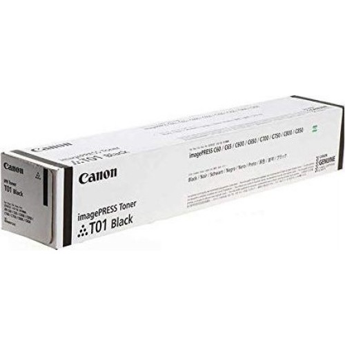 Canon T01BK Γνήσιο Toner Laser Εκτυπωτή Μαύρο 56000 Σελίδων (8066B001)