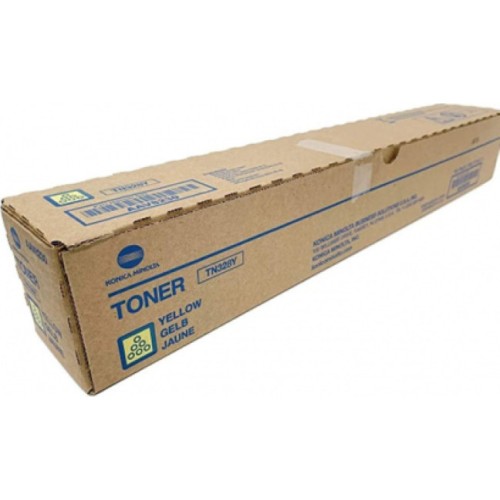 Konica Minolta TN-328Y Γνήσιο Toner Laser Εκτυπωτή Κίτρινο 28000 Σελίδων AAV8250
