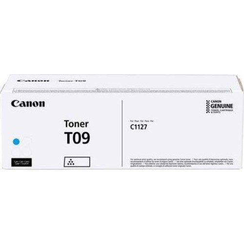 Canon T09 Γνήσιο Toner Laser Εκτυπωτή Κυανό 5900 Σελίδων 3019C006