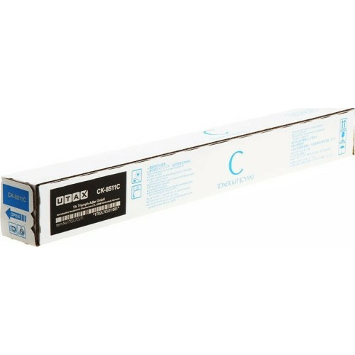 Utax CK-8511C Γνήσιο Toner Laser Εκτυπωτή Κυανό 12000 Σελίδων (1T02L7CUT0)