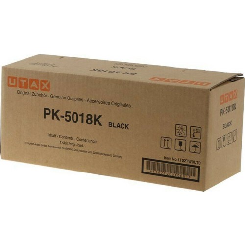 Utax PK-5018K Γνήσιο Toner Laser Εκτυπωτή Μαύρο 13000 Σελίδων 1T02TW0UT0