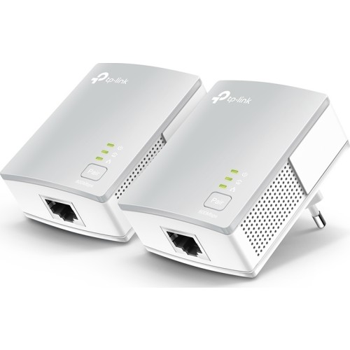 TP-LINK TL-PA4010KIT v5 Powerline Διπλό για Ενσύρματη Σύνδεση και Θύρα Ethernet