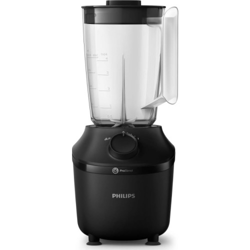 Philips 3000 Series Μπλέντερ με Πλαστική Κανάτα 1.25 lt 600W Μαύρο