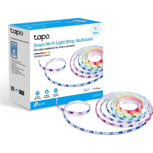 TP-LINK Smart Ταινία LED Tapo L920-5 Wi-Fi 220V RGB Φως 5m με Τροφοδοτικό Tapo L920-5v1