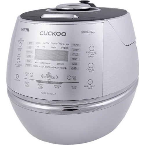 CUCKOO Rice Cooker Cuckoo 1.445kW με Χωρητικότητα 1.80lt CRP-CHSS1009FN