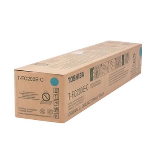 Toshiba T-FC200E Γνήσιο Toner Laser Εκτυπωτή Κυανό (6AJ00000119)