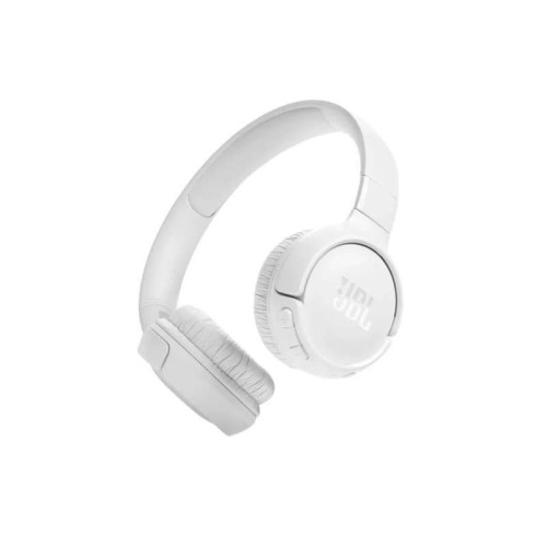 JBL Tune 520BT Ασύρματα / Ενσύρματα On Ear Ακουστικά με 57 ώρες Λειτουργίας και Quick Charge Λευκά