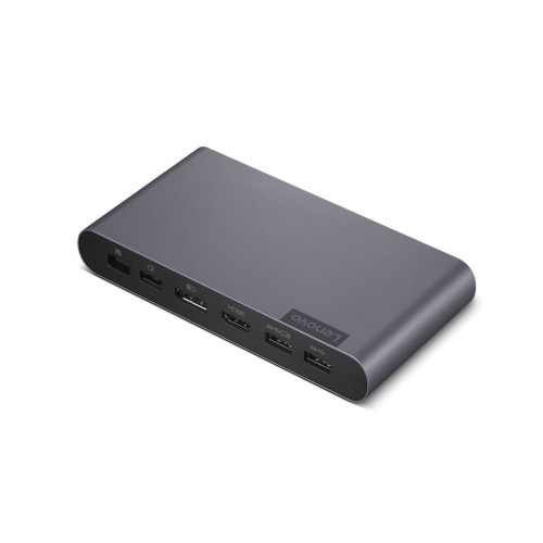 Lenovo USB-C Universal Business Dock USB-C Docking Station με HDMI/DisplayPort 4K και σύνδεση 2 Οθονών Μαύρο