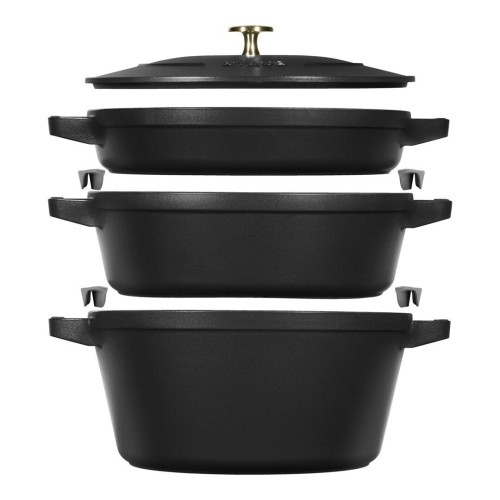 Zwilling J.A. Henckels Βαθιά Κατσαρόλα από Μαντέμι 4.2lt / 24cm 40508-386