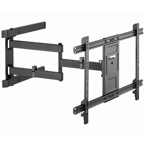Gembird WM-80ST-05 Βάση Τηλεόρασης Τοίχου με Βραχίονα έως 80" και 50kg Μαύρο