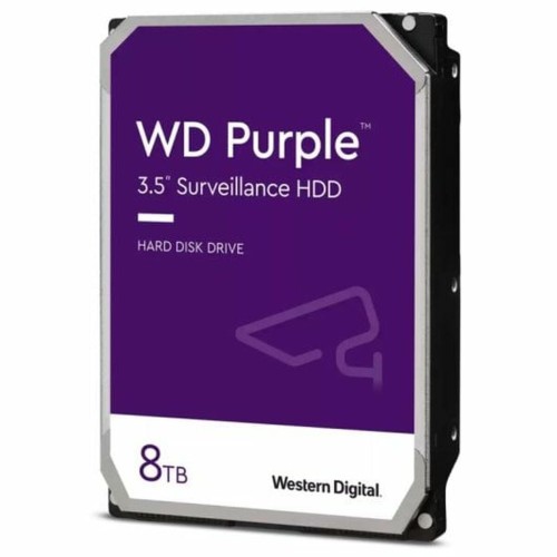 Western Digital Purple 8TB HDD Σκληρός Δίσκος 3.5" SATA III 5400rpm με 256MB Cache για Καταγραφικό