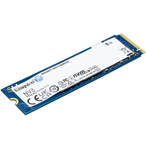Kingston Nv3 SSD 1TB M.2 NVMe PCI Express 4.0