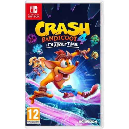 Crash Bandicoot 4 It's About Time Switch Game (Ιταλικό Εξώφυλλο)