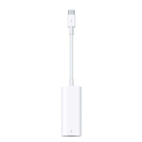 Apple Μετατροπέας Thunderbolt 3 male σε Thunderbolt 2 female Λευκό 1τμχ MYH93ZM/A