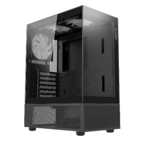 Adata Invader X Gaming Midi Tower Κουτί Υπολογιστή με Πλαϊνό Παράθυρο Μαύρο