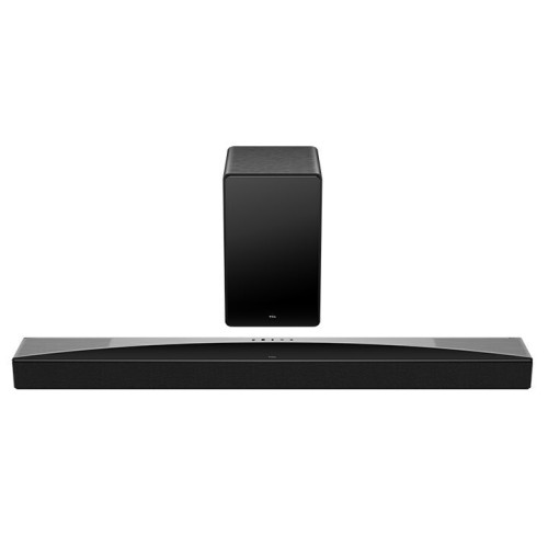 TCL Soundbar 5.1.2 Bluetooth, HDMI και Wi-Fi με Ασύρματο Subwoofer και Τηλεχειριστήριο Μαύρο Q75HE