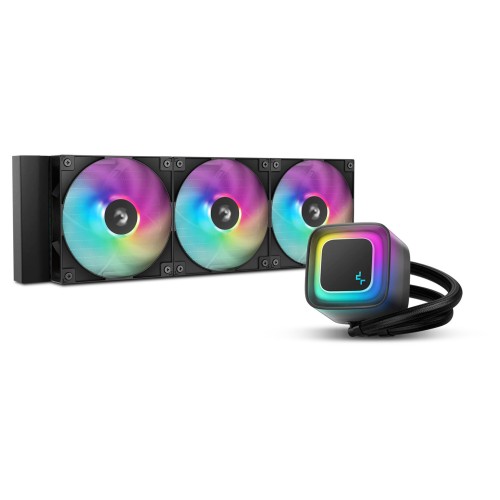 Deepcool LE360 v2 Υδρόψυξη AIO CPU με 3 Ανεμιστήρες 120mm και RGB Φωτισμό