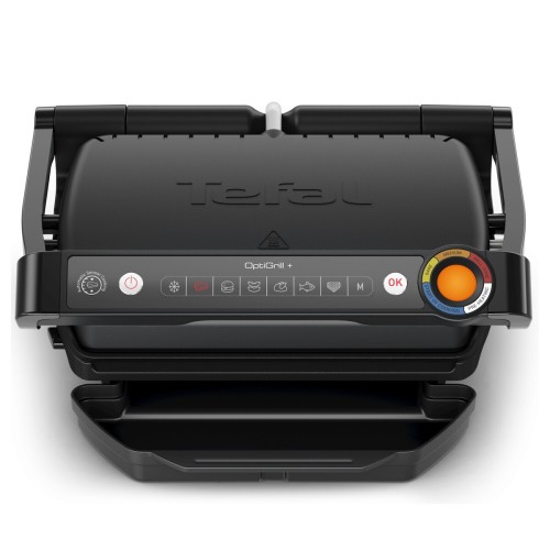 Tefal OptiGrill+ Τοστιέρα για 2 Τοστ 2000W Μαύρη
