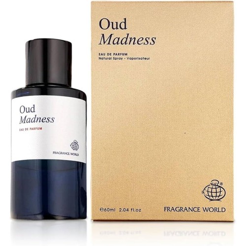 Fragrance World Oud Madness Eau de Parfum 60ml
