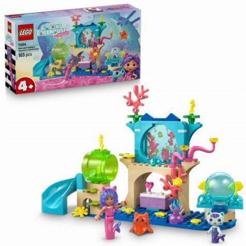 LEGO Gabby's Dollhouse Mermaid Gabby's Aquarium Adventure για 4+ Ετών 263τμχ 11204