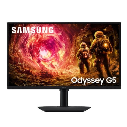 Samsung Odyssey G5 G50F IPS HDR Gaming Monitor 27" QHD 2560x1440 180Hz με Χρόνο Απόκρισης 1ms GTG