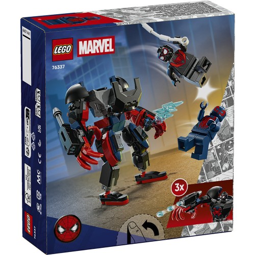 LEGO Marvel Miles Morales Mech vs. Spider-Man 2099 για 6+ Ετών 135τμχ 76337