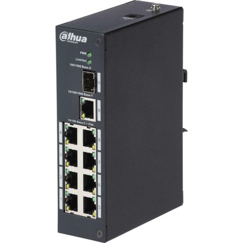 Dahua PFS3110-8ET-96 v2 Unmanaged L2 Switch με 8 Θύρες Ethernet