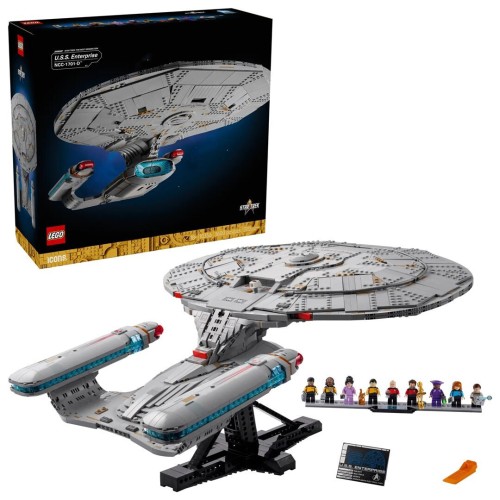 LEGO Icons Star Trek: U.S.S. Enterprise NCC-1701-D™ για 18+ Ετών 3600τμχ 10356