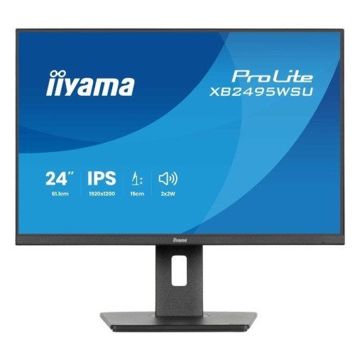 Iiyama ProLite XB2495WSU-B1 IPS Monitor 24.1" FHD 1920x1200 με Χρόνο Απόκρισης 4ms GTG