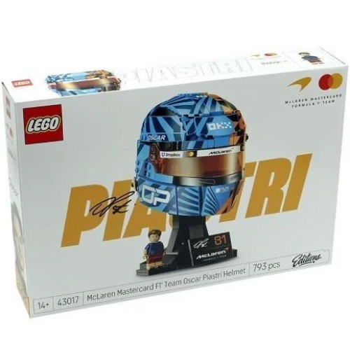 LEGO Τουβλάκια McLaren Mastercard F1 Team - Oscar Piastri Helmet για 14+ Ετών 793τμχ 43017