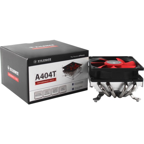 Xilence A404T Ψύκτρα Επεξεργαστή για Socket AM4/AM3/AM3+ Κόκκινη