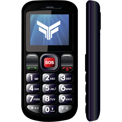 SUNSHINE SS-057R Frosted Hydrogel Τζαμάκι Προστασίας για FlameFox Care1 Single SIM Κινητό με Μεγάλα Κουμπιά Μαύρο