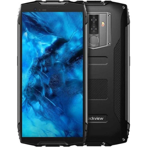 SUNSHINE SS-057R Frosted Hydrogel Τζαμάκι Προστασίας για BlackView BV6800 Pro (4GB/64GB) Ανθεκτικό Smartphone Μαύρο