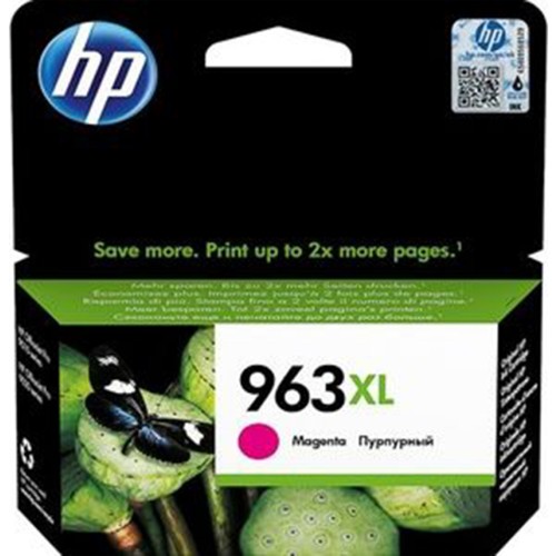 HP 963XL Γνήσιο Μελάνι Εκτυπωτή InkJet Ματζέντα (3JA28AE)
