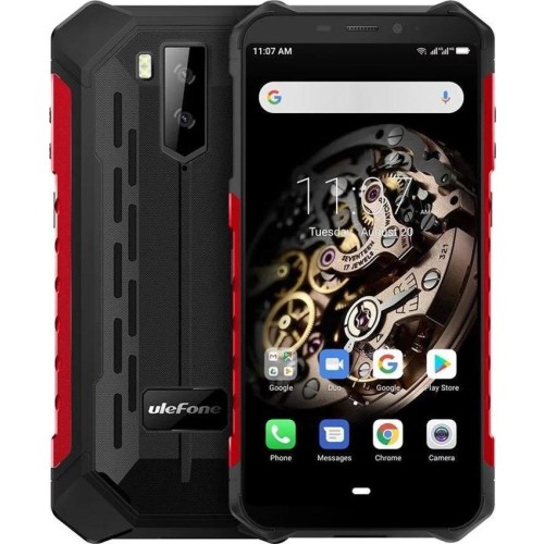 SUNSHINE SS-057B film hydrogel Anti-blue Τζαμάκι Προστασίας για Ulefone Armor X5 Dual SIM (3GB/32GB) Ανθεκτικό Smartphone Κόκκινο