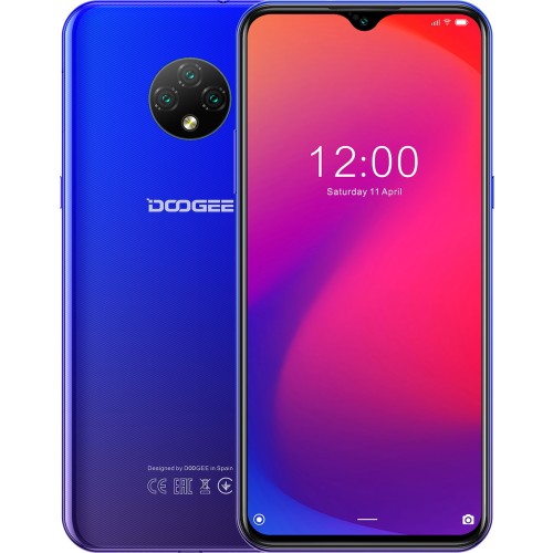SUNSHINE SS-057 TPU hydrogel Τζαμάκι Προστασίας για Doogee X95 Dual SIM (2GB/16GB) Μπλε